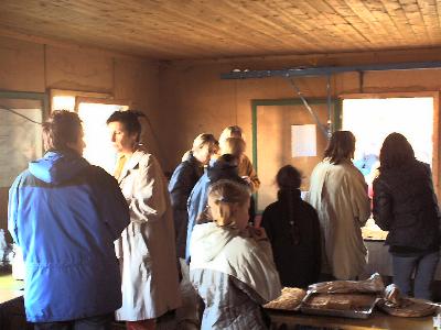 Essenverkauf aus der H�tte