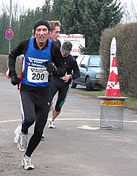 Uli bei der Wendetonne